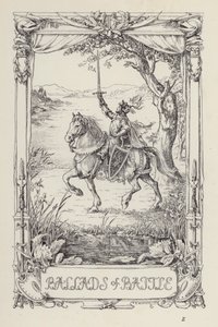 Un altro libro di versi per bambini: Ballate di battaglia (litografia) da Francis Donkin Bedford
