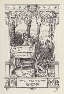 Un altro libro di versi per bambini: Il giro del paese (litografia) da Francis Donkin Bedford