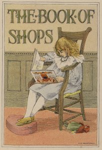 Libro dei negozi di Bedford: Frontespizio (litografia a colori) da Francis Donkin Bedford