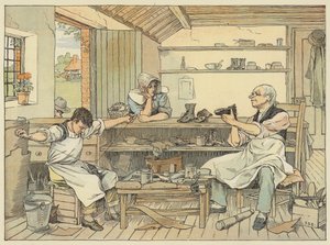 Cobbler (litografia a colori)