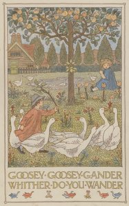 Oca giuliva dove vaghi (litografia a colori) da Francis Donkin Bedford