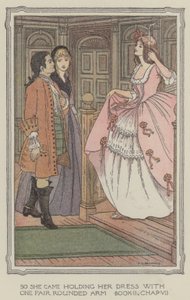 Illustrazione per La storia di Henry Esmond (litografia a colori) da Francis Donkin Bedford