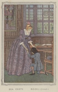 Illustrazione per La storia di Henry Esmond (litografia a colori) da Francis Donkin Bedford