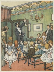 Londra: The Party (litografia a colori) da Francis Donkin Bedford