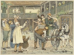 Ostler (litografia a colori) da Francis Donkin Bedford
