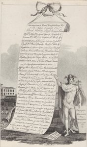 Biglietto da visita per professioni varie, Birmingham, 1800