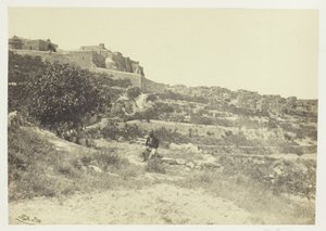 Betlemme, con la Chiesa della Natività da Francis Frith