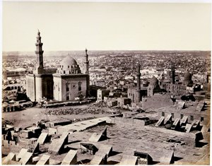 Il Cairo dalla Cittadella, prima veduta da Francis Frith