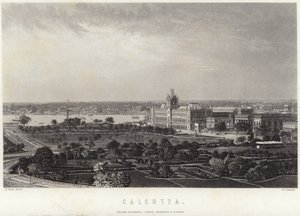 Calcutta nel Bengala Occidentale da Francis Frith