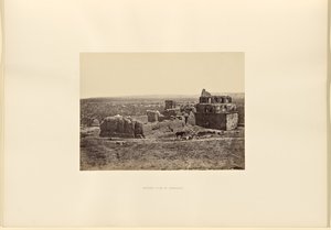 Vista lontana di Damasco da Francis Frith