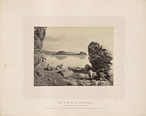 Graia, sul Mar Rosso, vicino a Eziongeber da Francis Frith