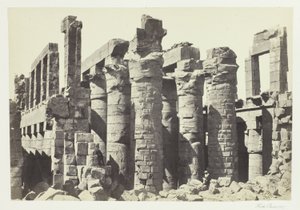 Sala delle Colonne, Karnac da Francis Frith