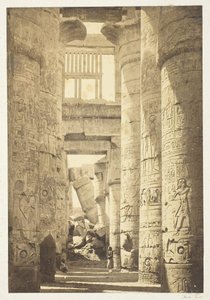 Interno della Sala delle Colonne, 1857, stampato 1862 da Francis Frith