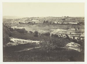 Gerusalemme, dal Monte degli Ulivi, n. 1 da Francis Frith