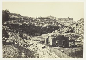 Gerusalemme dal Muro di En-Rogel da Francis Frith