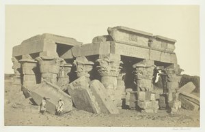 Koum Ombo, Alto Egitto, 1857 da Francis Frith