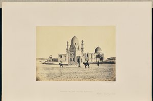 Moschea del Sultano Barkook, Cimitero Orientale, Cairo da Francis Frith
