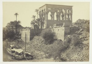 Letto dei Faraoni, Isola di Philæ da Francis Frith