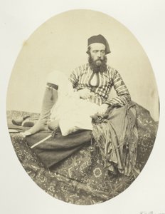 Ritratto, costume estivo turco da Francis Frith