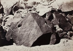 Iscrizioni sinaitiche a Wadee El-Mukattab, 1860