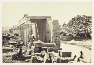 Il Colonnato, Isola di Philæ da Francis Frith