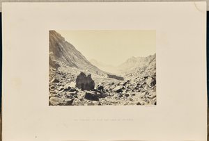 Il Convento del Sinai e la Piana di Er-Raha da Francis Frith