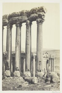 Le grandi colonne e il tempio minore di Baalbec