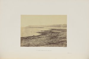 La riva nord del Mar Morto da Francis Frith