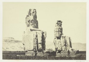 Le statue di Memnon, Piana di Tebe
