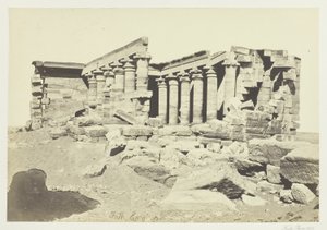 Il Tempio di Maharaka, Nubia da Francis Frith