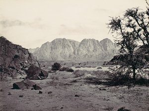 La Valle Scritta, Sinai da Francis Frith