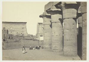 Veduta di Luxor, 1857