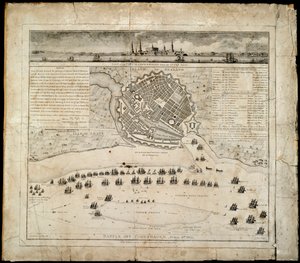 Battaglia di Copenaghen, 2 aprile 1801 da Francis Gibson