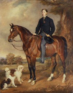 Ritratto equestre di Seymour Sydney Hyde 6° Conte di Harrington da Francis Grant