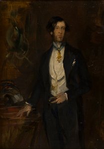 Ritratto di Albert, Lord Londesborough (1805-1860), c.1825-60 da Francis Grant
