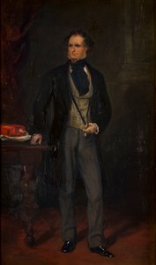 Ritratto di Edward Stanley, 14° Conte di Derby (c.1820-69) da Francis Grant
