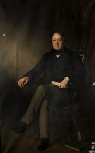 On. Edward Ellice MP, 1854-1855 da Francis Grant