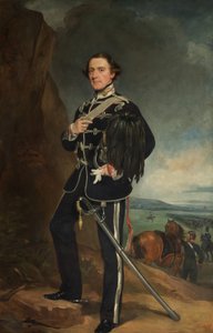 Il 2° Lord de Tabley come Colonnello Comandante della Cavalleria Yeoman del Conte di Chester da Francis Grant