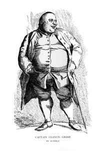 Capitano Francis Grose da sé stesso, XVIII secolo da Francis Grose