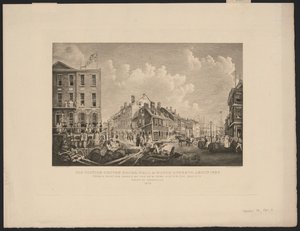 Tontine Coffee House su Wall Street, New York da Francis Guy