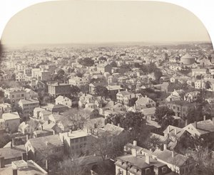 Veduta a Nord-Ovest da Westminster Street, Providence da Francis Hacker