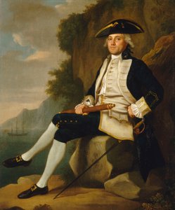 Capitano Sir Edward Vernon (1723-1794), metà del XVIII secolo da Francis Hayman