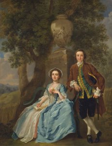 George e Margaret Rogers da Francis Hayman