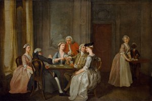 Giocando a Quadriglia, 1740-50