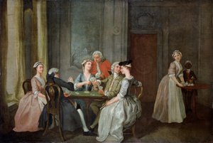Giocando a Quadriglia, 1740-50