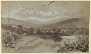 Paesaggio con tre edifici da Francis Hopkinson Smith