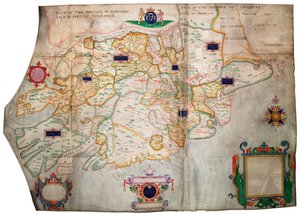 Provincia di Munster, Irlanda, c.1595 da Francis Jobson