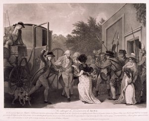 Tentativo di assassinio del re Giorgio III, 1786 da Francis Jukes