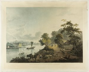 Veduta di Hillbank sul Fiume Tamigi vicino a Londra da Francis Jukes