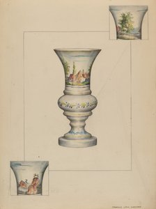 Vaso accendino da Francis Law Durand